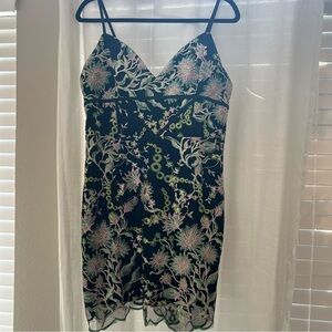 Maloko Embellished Floral Dress NWT Size L